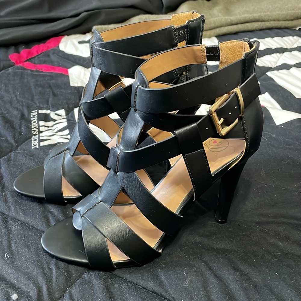 Black heels